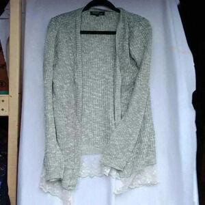 Kohls cardigan xl girls, lace detail lightweight